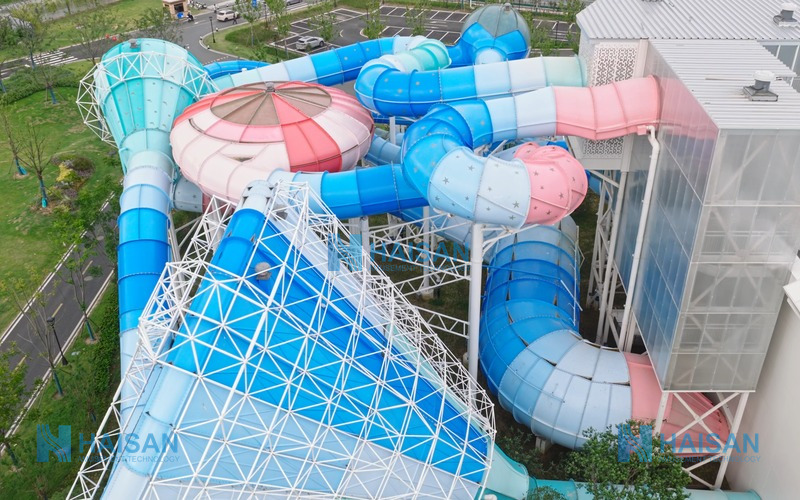 Super Magic Space Time Combination Slide - Haisan water park equipment photo 02