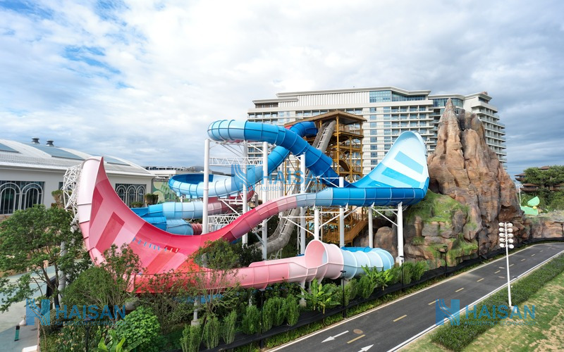 Interstella Spiral Wave Combination water slide - Haisan water park equipment photo 05