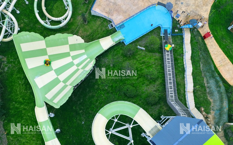 Waterfall Drifting Slide - Haisan water park equipment photo 03