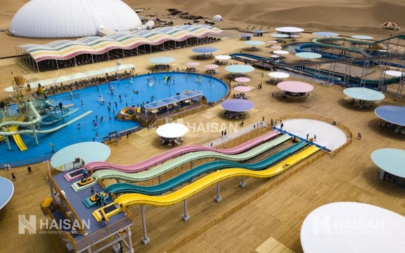 Racing Airship water slide - Haisan water park equipment photo 01