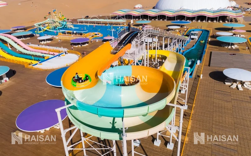 Water Wheel Slide - Haisan water park equipment photo 02
