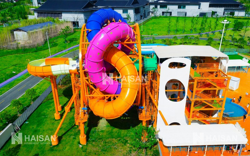 Super Rolling Slide - Haisan water park equipment photo 02