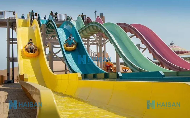 Racing Airship water slide - Haisan water park equipment photo 02