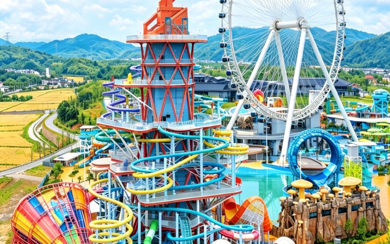 High Tower at Hangzhou Tianmu Future Valley Water World