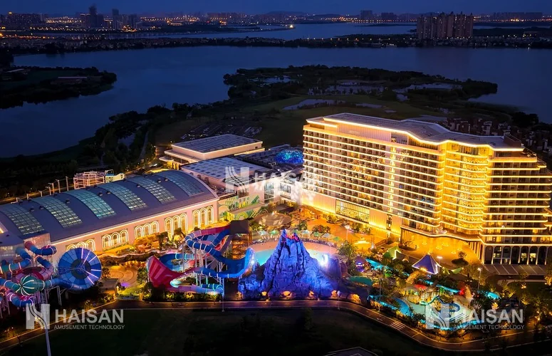 Senbo Water Park  night view