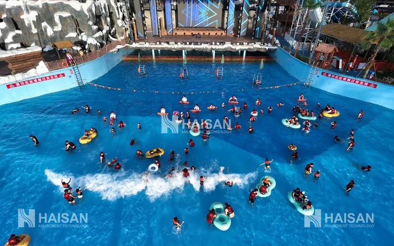 Pneumatic Wave Pool - Haisan water park equipment photo 01