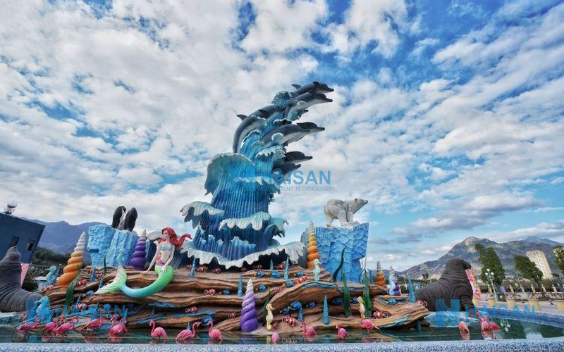 Landscape Sculpture - Haisan water park equipment photo 03