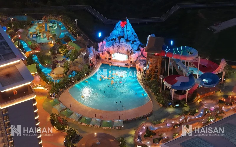 Pneumatic Wave Pool - Haisan water park equipment photo 04