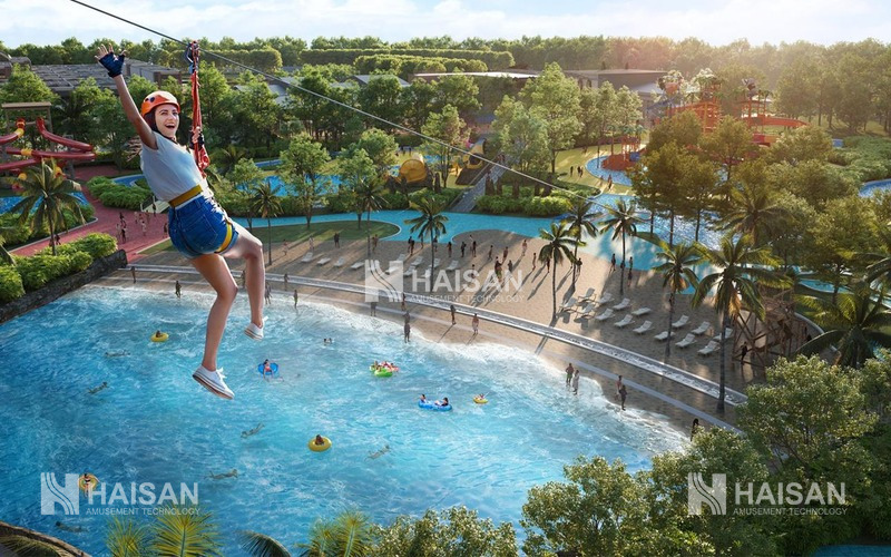 Zip Line - Haisan water park equipment photo 03
