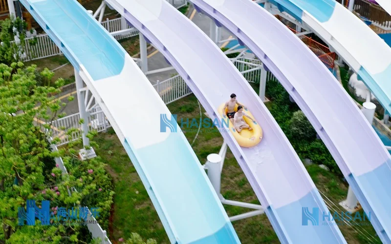Racing Airship water slide - Haisan water park equipment photo 03