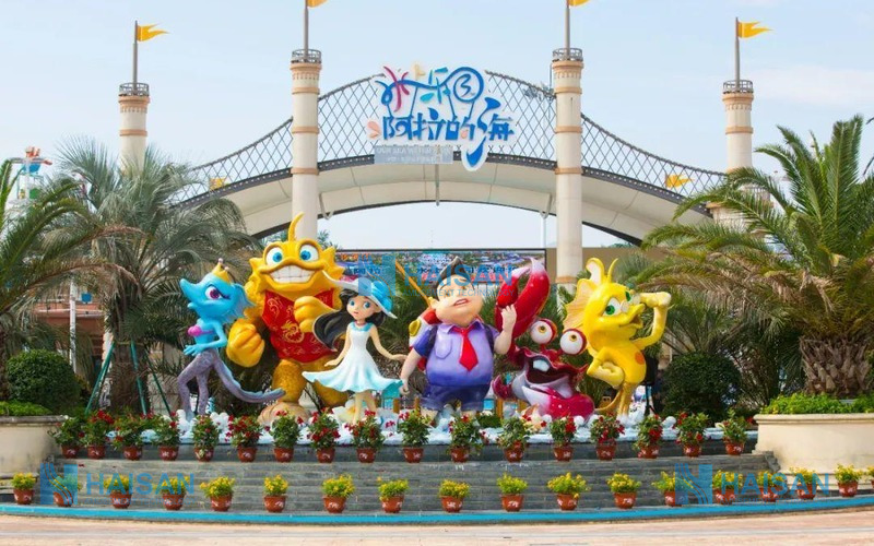 Landscape Sculpture - Haisan water park equipment photo 02