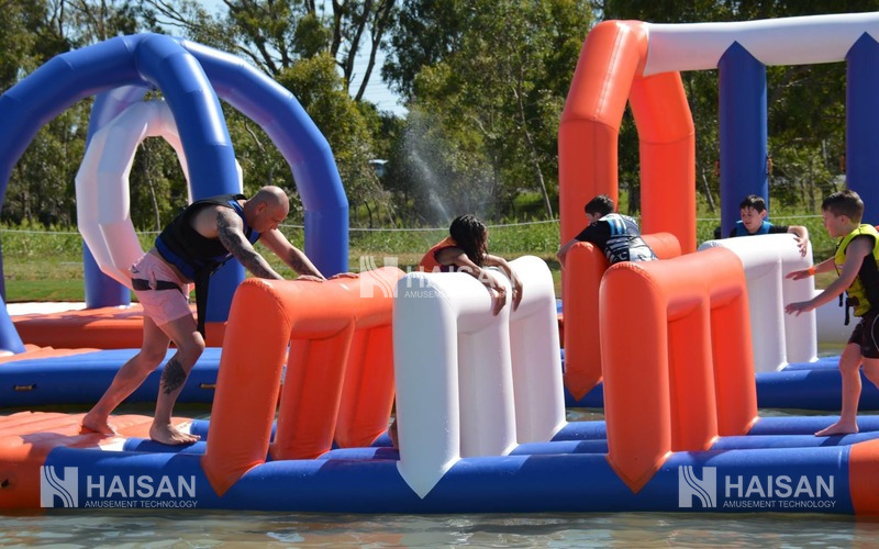 Inflatable Obstacle - Haisan water park equipment photo 01