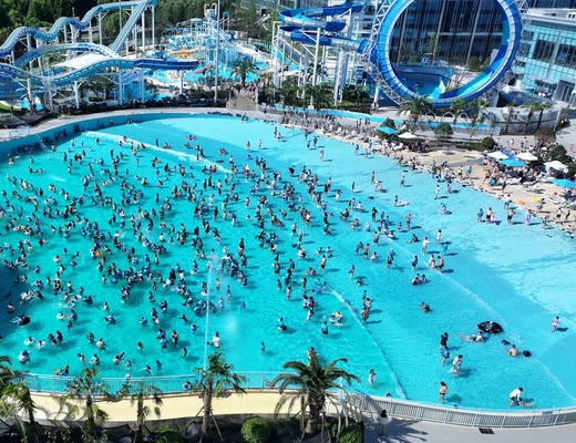 Pneumatic Wave Pool