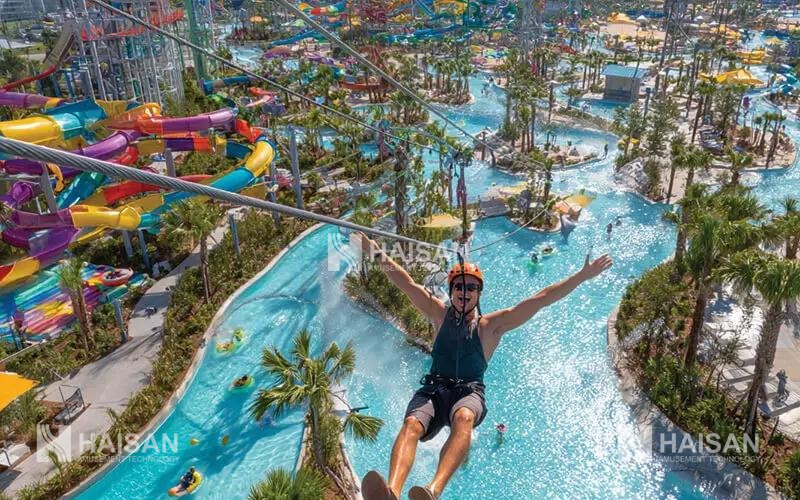 Zip Line - Haisan water park equipment photo 01