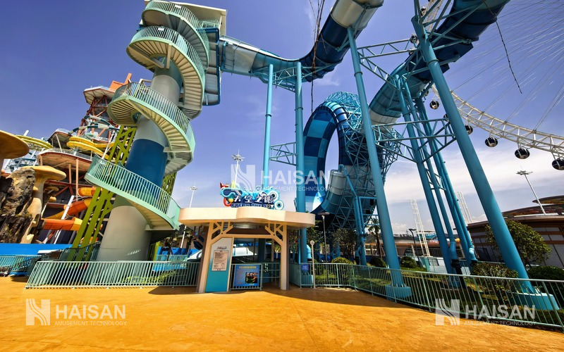 Slide Departure Platform - Haisan water park equipment photo 04