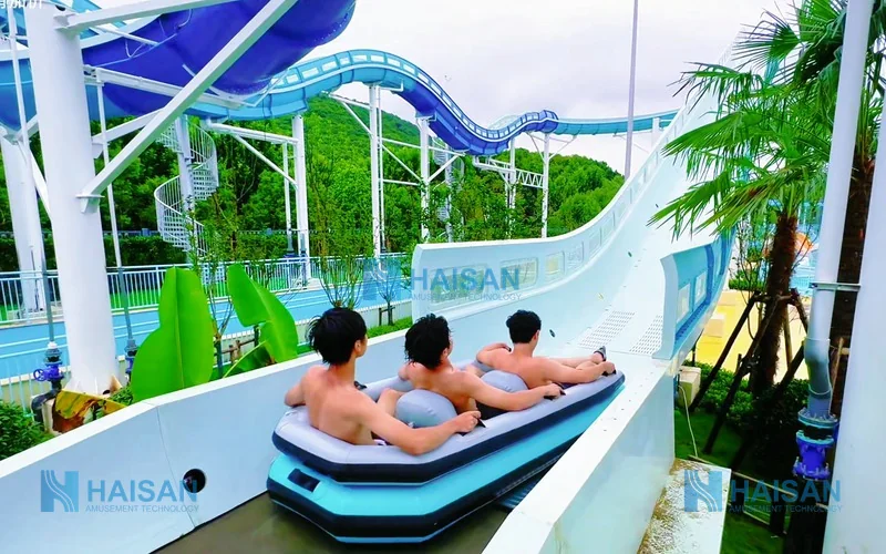 Hydromagnetic Water Coaster water slide - Haisan water park equipment photo 03
