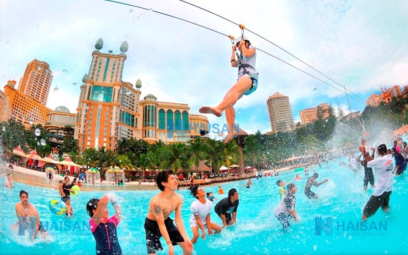 Zip Line - Haisan water park equipment photo 04