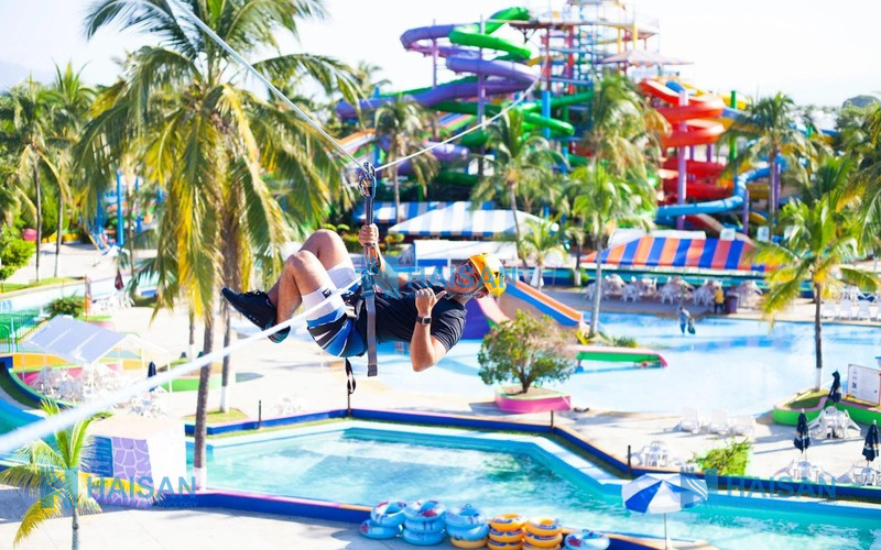 Zip Line - Haisan water park equipment photo 02