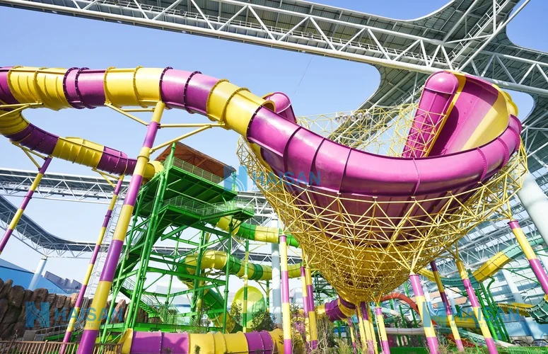 Lanzhou Wanda Water World - Haisan water park project case photo 01