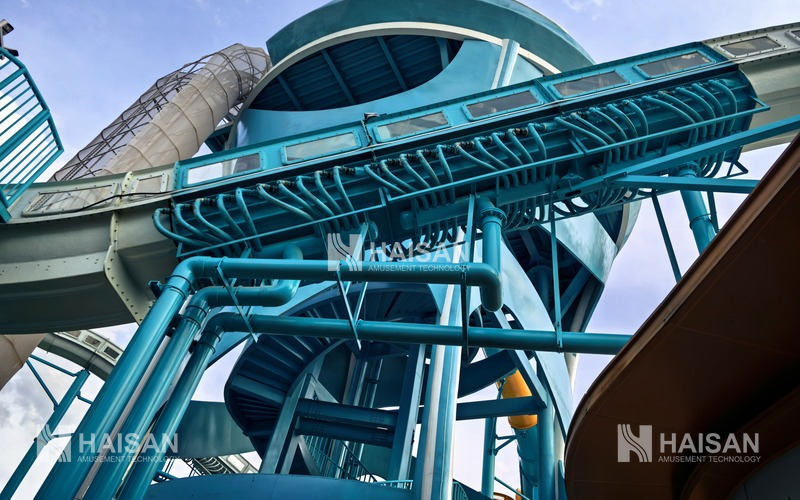 Slide Departure Platform - Haisan water park equipment photo 01